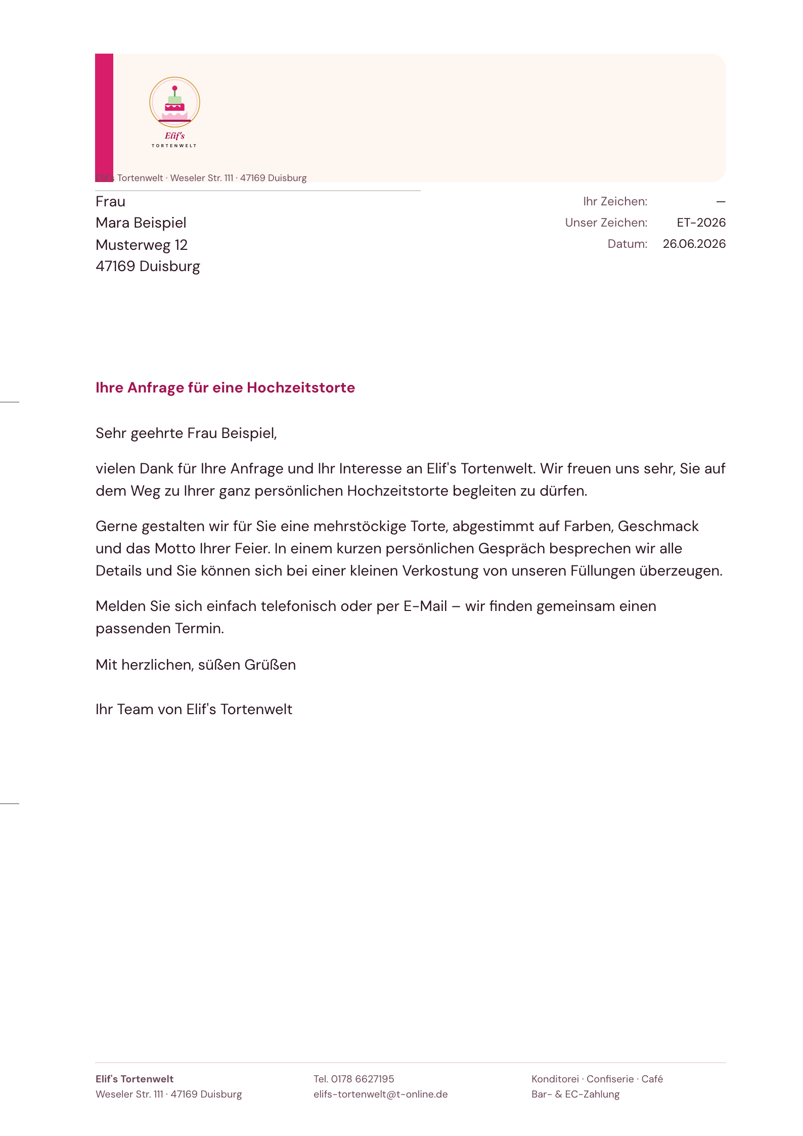 Briefbogen Konzept 2